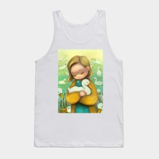 White Duck Tank Top